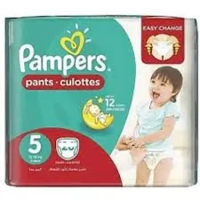 Pampers Pants Size 5 Junior 12-18Kg 8 Pieces